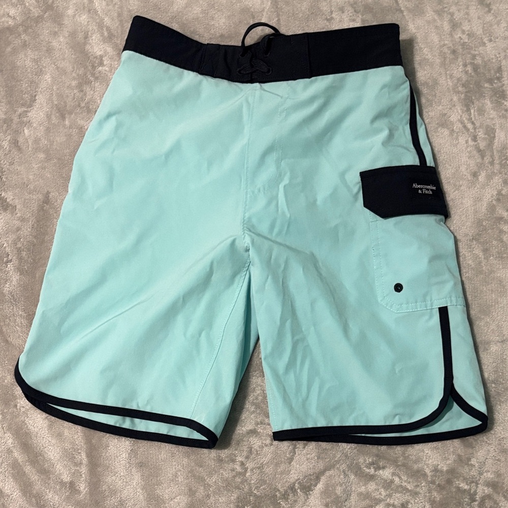 Abercrombie & Fitch Kid's Aqua Swim Shorts